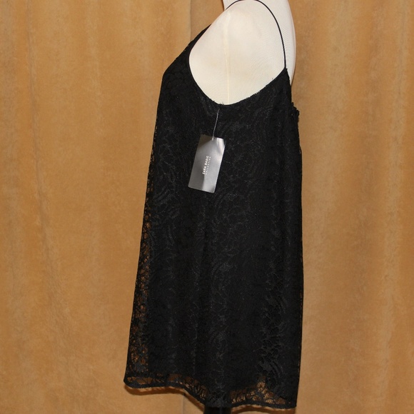 What a Beauty Zara Basic Collection Black spaghetti Strap Dress - Picture 10 of 12